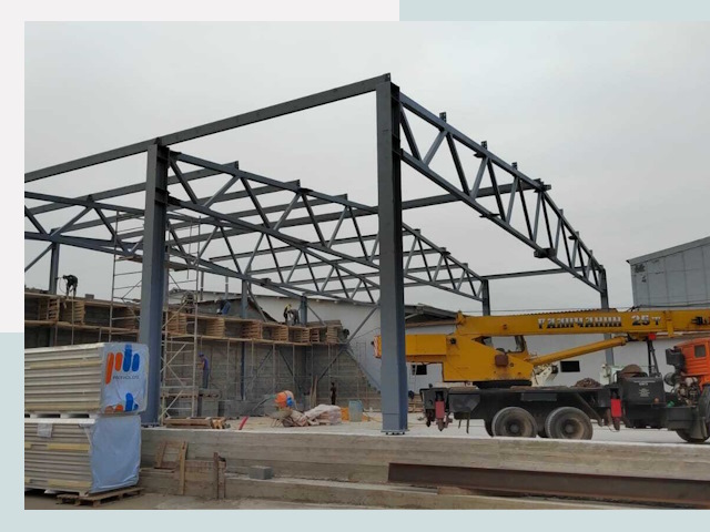 Строительство цехов в Каменске-Уральском