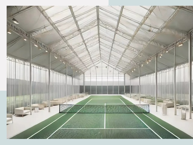 Строительство теннисных кортов в Каменске-Уральском