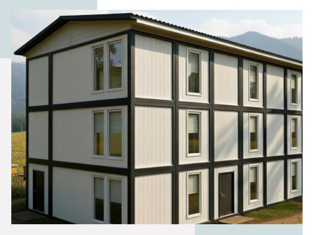 Модульные общежития в Каменске-Уральском