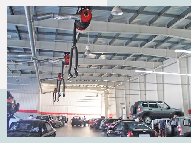 Строительство автосалонов из металлоконструкций от 638 руб.