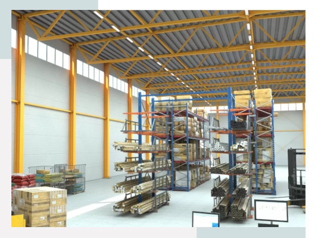 Типовые ангары в Каменске-Уральском