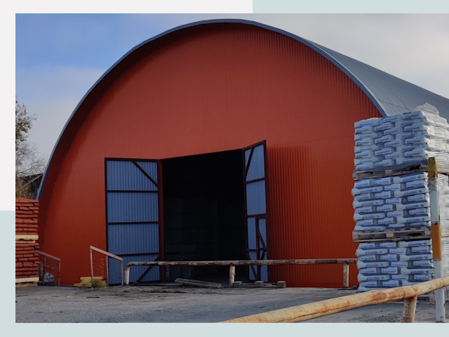 Полукруглые ангары по цене от 638 руб. в Каменск-Уральский