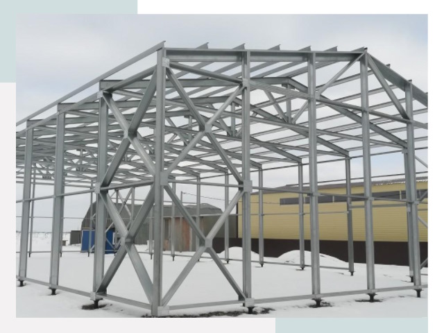 Каркасные ангары в Каменске-Уральском