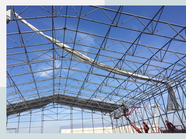 Шатровые ангары от 638 руб. в Каменске-Уральском и Свердловской области