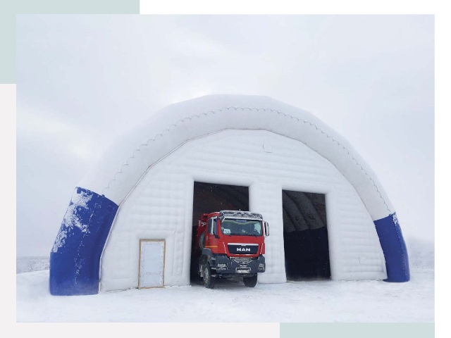 Мобильные ангары в Каменске-Уральском