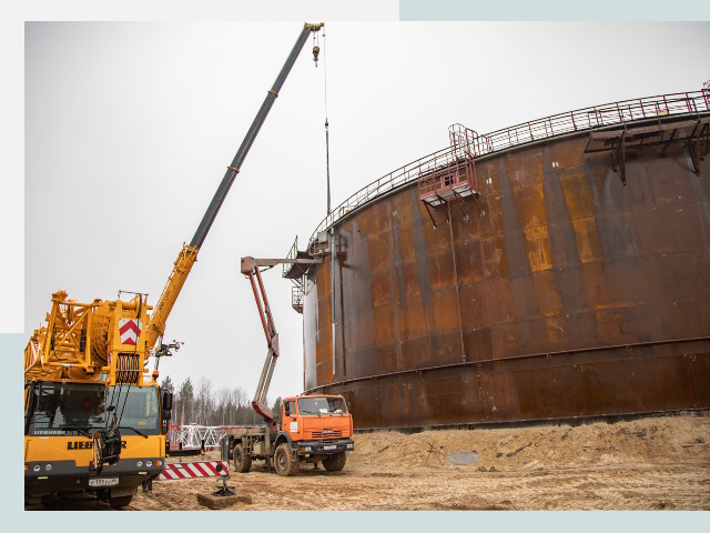 Монтаж резервуаров в Каменске-Уральском от 638 руб. за м³