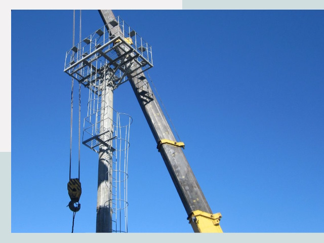 Монтаж осветительных мачт в Каменск-Уральский от 638 руб.