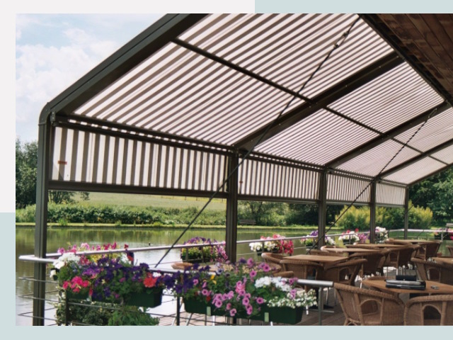 Элегантные навесы для кафе от 638 руб в Каменск-Уральский