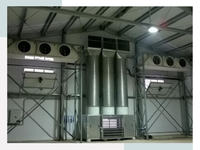 Инженерные системы для ангаров в Каменске-Уральском