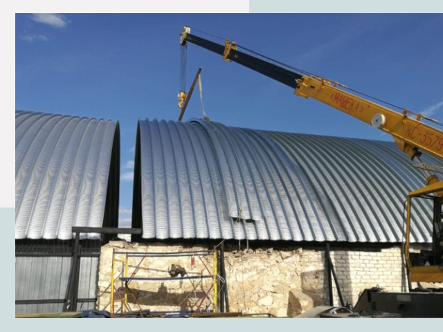 Реконструкция ангаров в Каменске-Уральском от 638 руб.