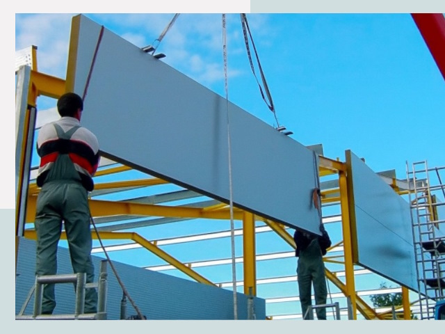 Монтаж сэндвич-панелей в Каменске-Уральском от 638 руб.