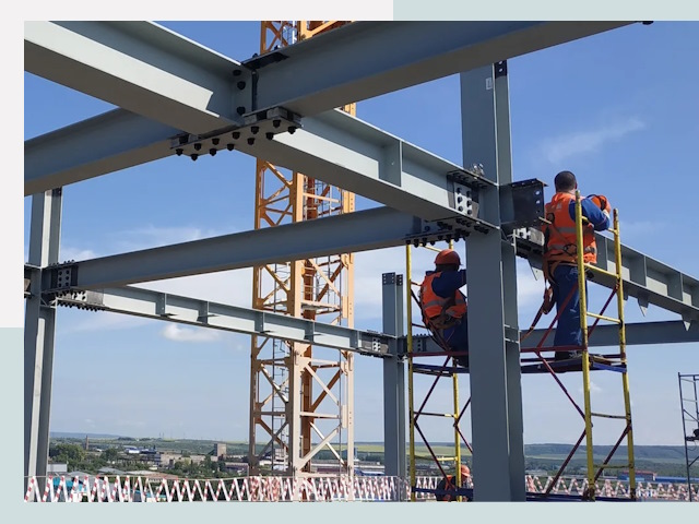 Монтаж металлоконструкций в Каменске-Уральском