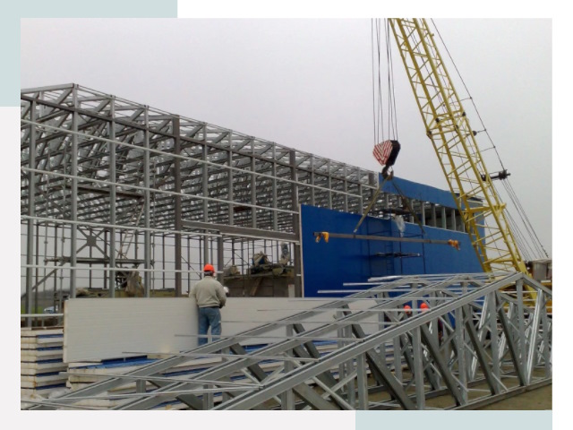 Монтаж ангаров в Каменске-Уральском