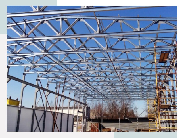 Металлокаркасы для складов в Каменске-Уральском