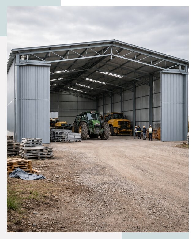 Ангары для сельхозтехники в Каменске-Уральском от 21276 р. | СтальСтрой-Кмн