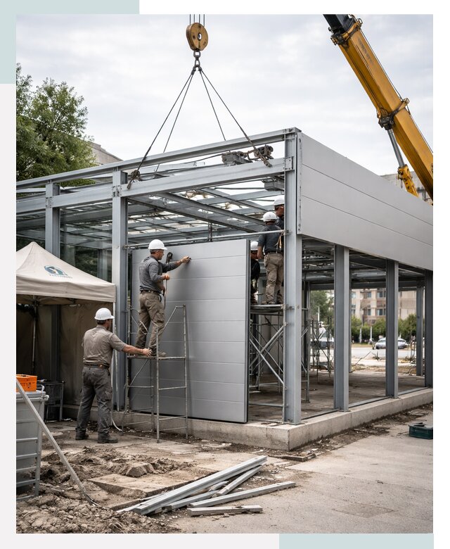 СтальСтрой-Кмн: торговый павильон под ключ в Каменске-Уральском от 37233 р.