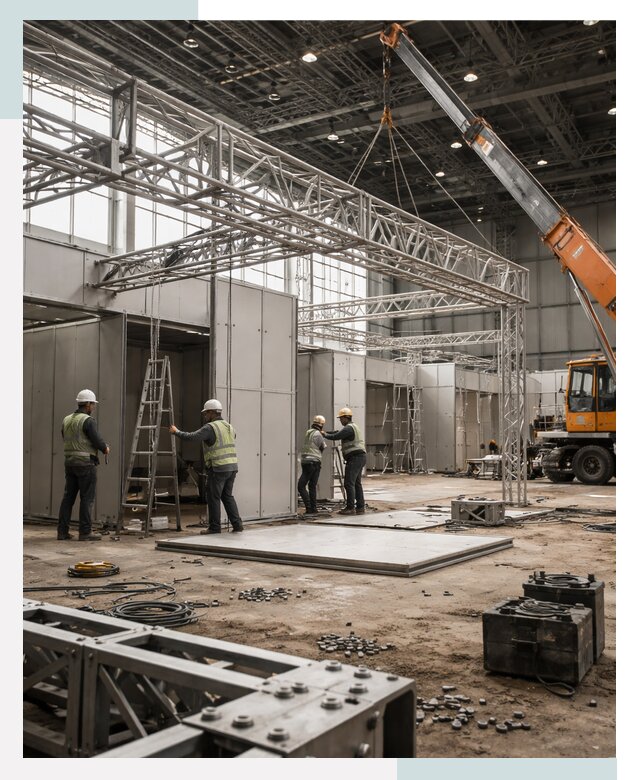 Строительство выставочных павильонов в Каменске-Уральском от 37233 р.| СтальСтрой-Кмн